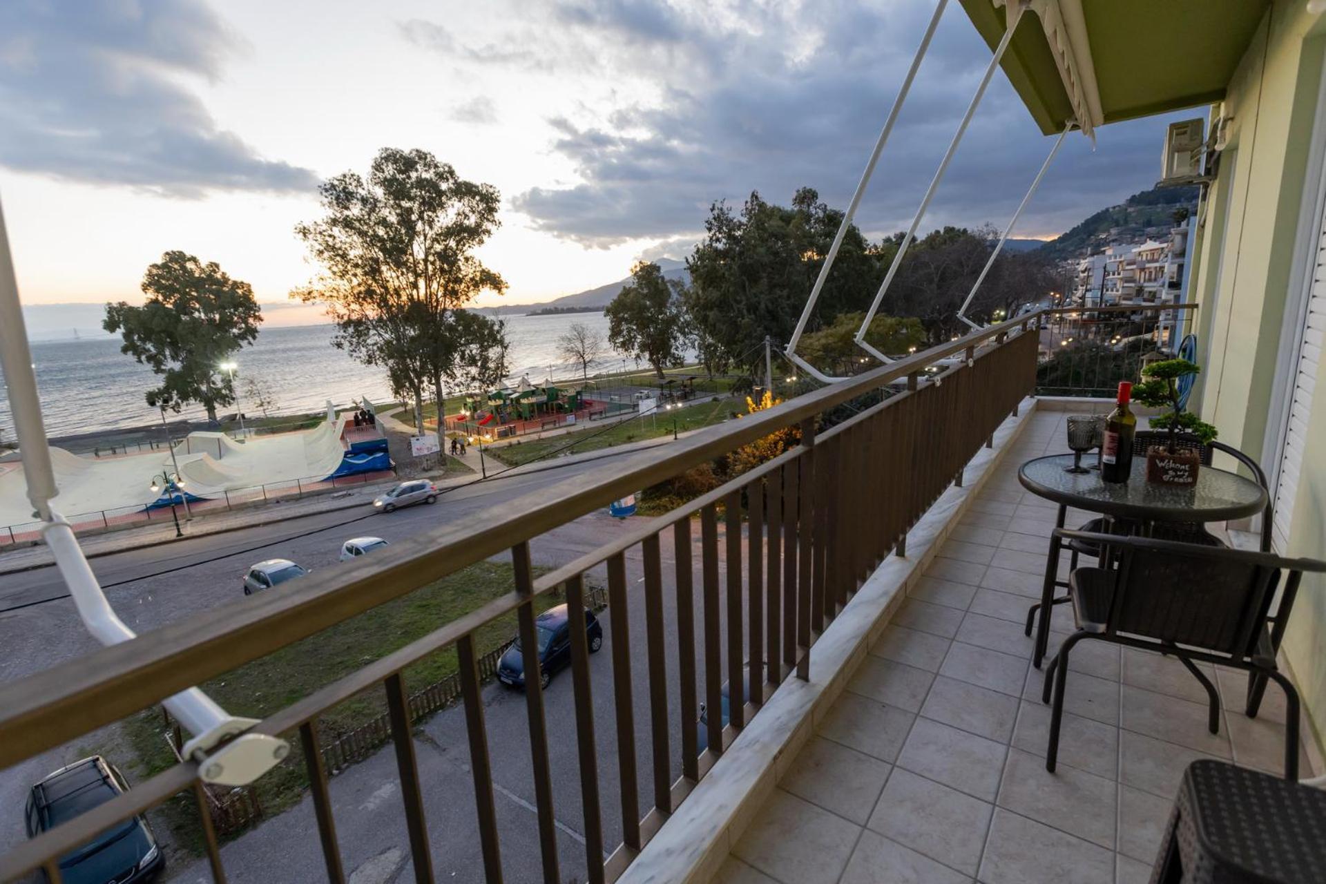 Ferienwohnung Vicky'S View House Nafpaktos Exterior foto